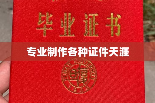 宁城专业制作各种证件天涯