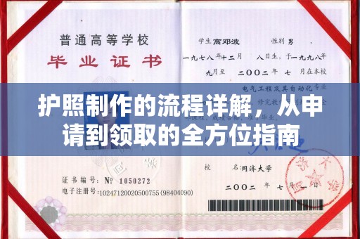 庆元护照制作的流程详解，从申请到领取的全方位指南